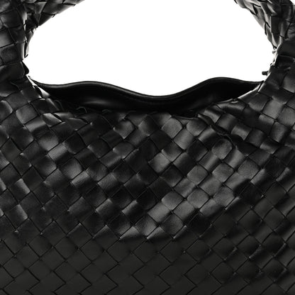 Bottega Veneta Calfskin Intrecciato Small Hop Black 7 of 9