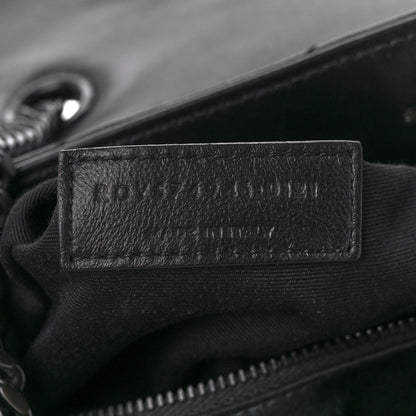 Saint Laurent Calfskin Y Quilted Monogram Monochrome Medium Loulou Chain Satchel Black 8 of 12