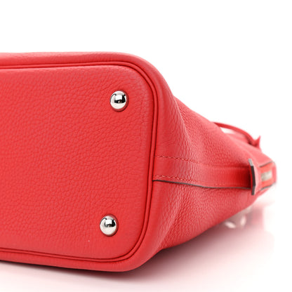 Hermes Taurillon Clemence Bolide 31 Rouge Tomate 10 of 10