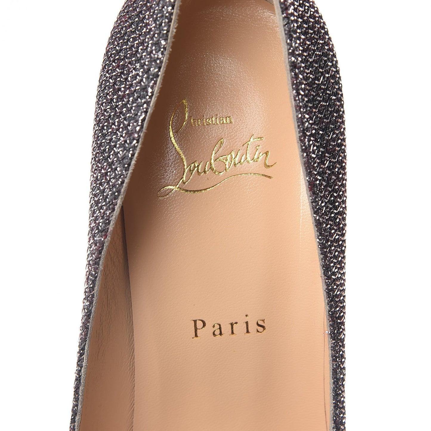 Glitter Diams Pigalle Follies 100 Pumps 39.5 Antic Silver