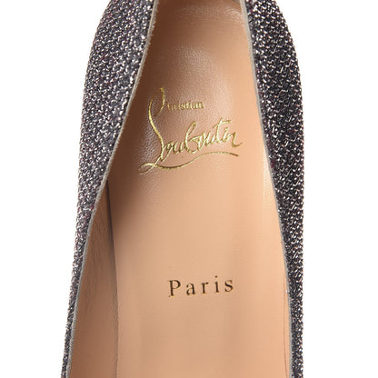 Christian Louboutin Glitter Diams Pigalle Follies 100 Pumps 39.5 Antic Silver 6 of 10