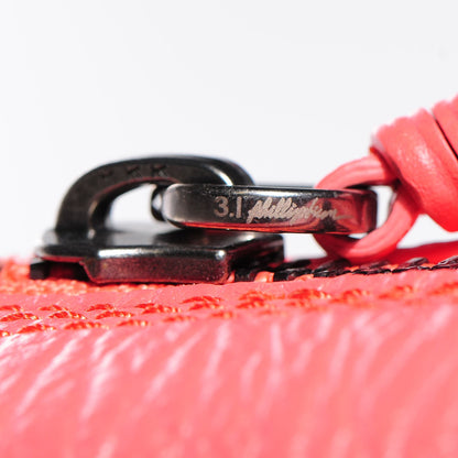 3.1 Phillip Lim 3.1 Textured Calfskin Mini Pashli Satchel Coral 8 of 11