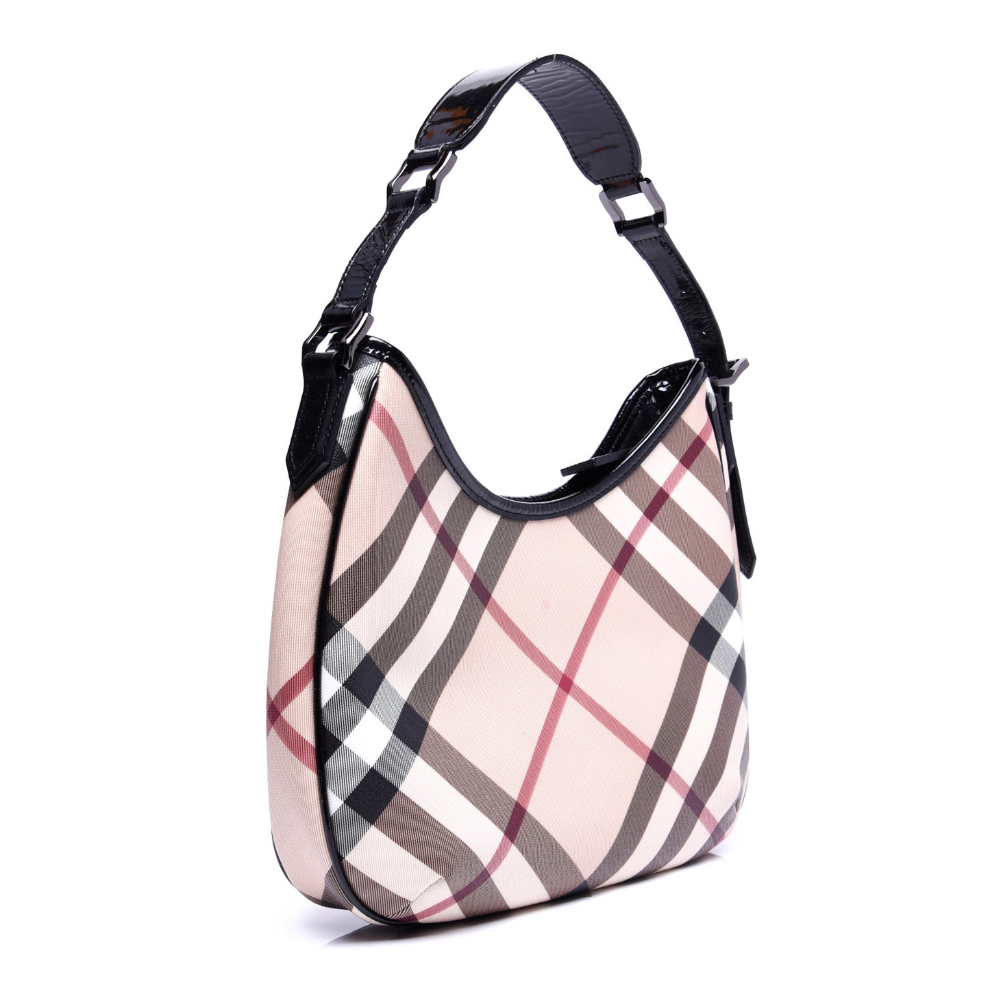 Nova Check Small Barton Hobo Black