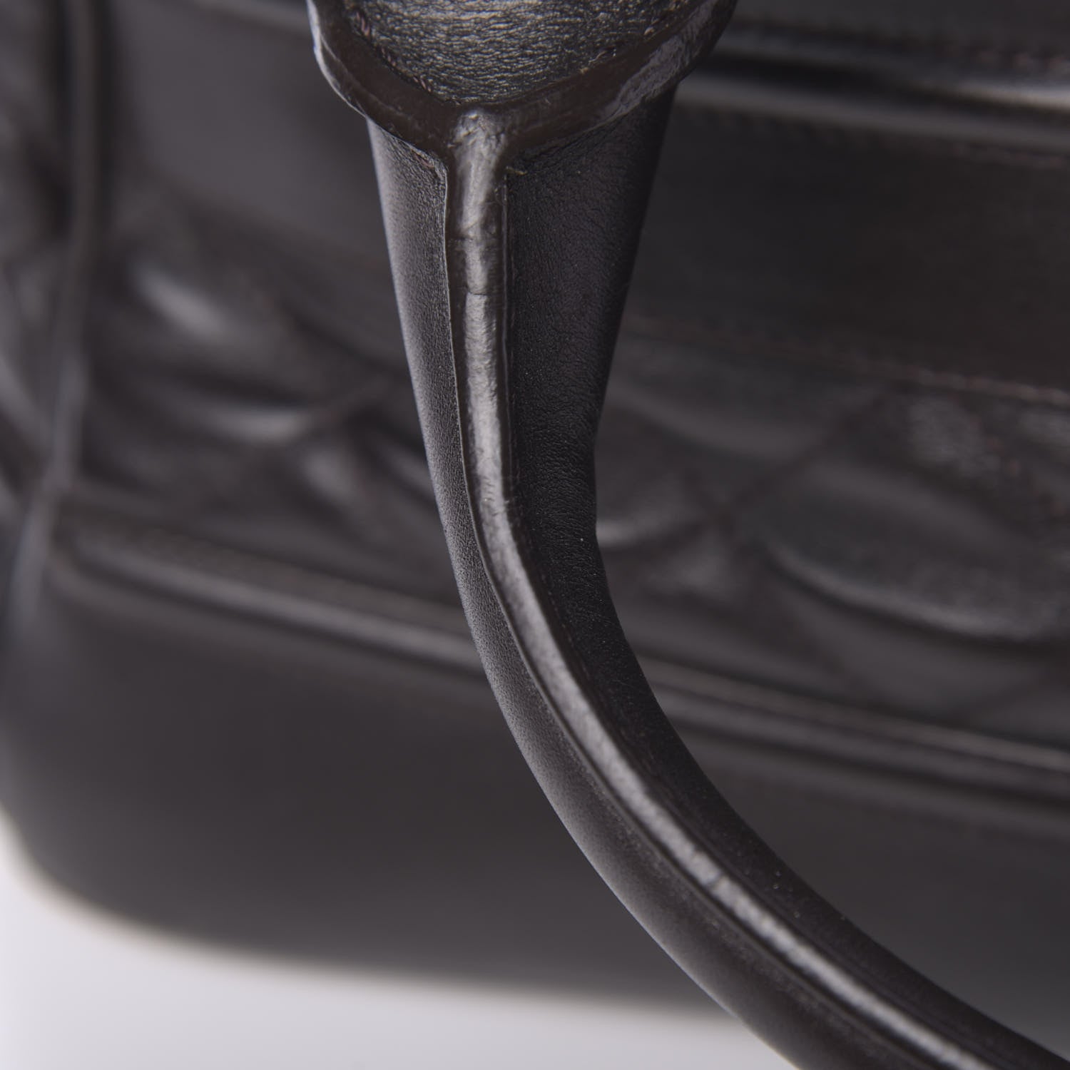 Burberry Lambskin Quilted Westbury Tote Dark Brown 22 of 23