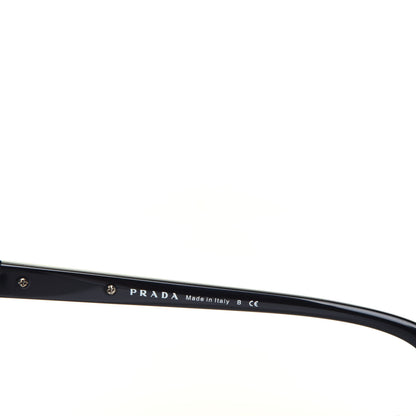 Prada Acetate Square Sunglasses SPR 14P Black 6 of 7
