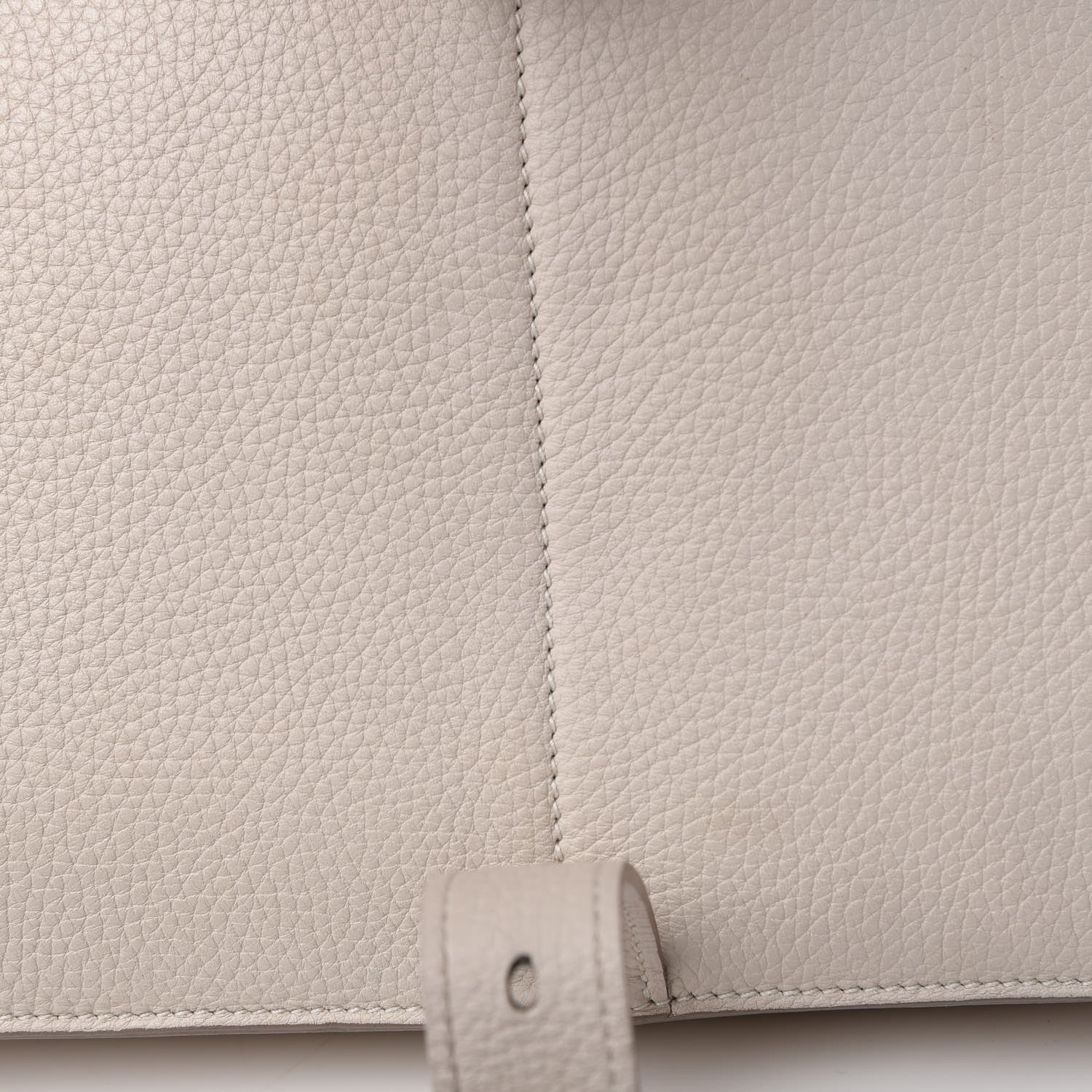 Hermes Taurillon Clemence Halzan 31 GM Craie 9 of 16