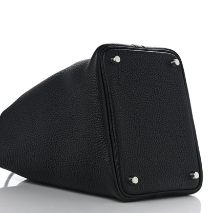 Hermes Taurillon Clemence Picotin Lock 18 PM Black 6 of 8