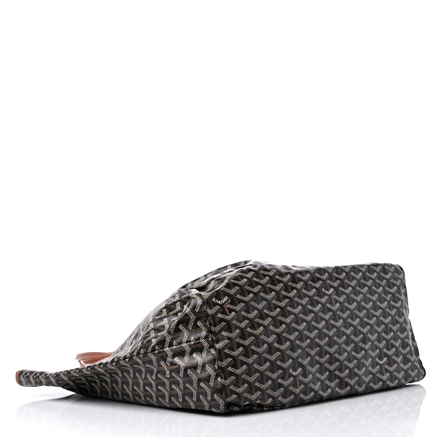 Goyard Goyardine Saint Louis GM Black Gold 4 of 10