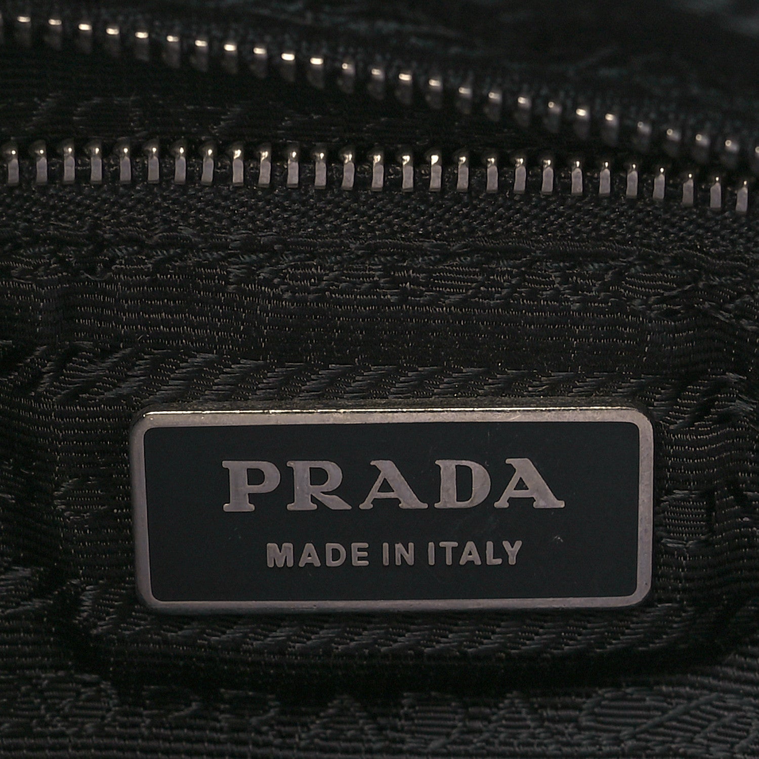 Prada Tessuto Nylon Calfskin Flat Messenger Bag Black 5 of 9