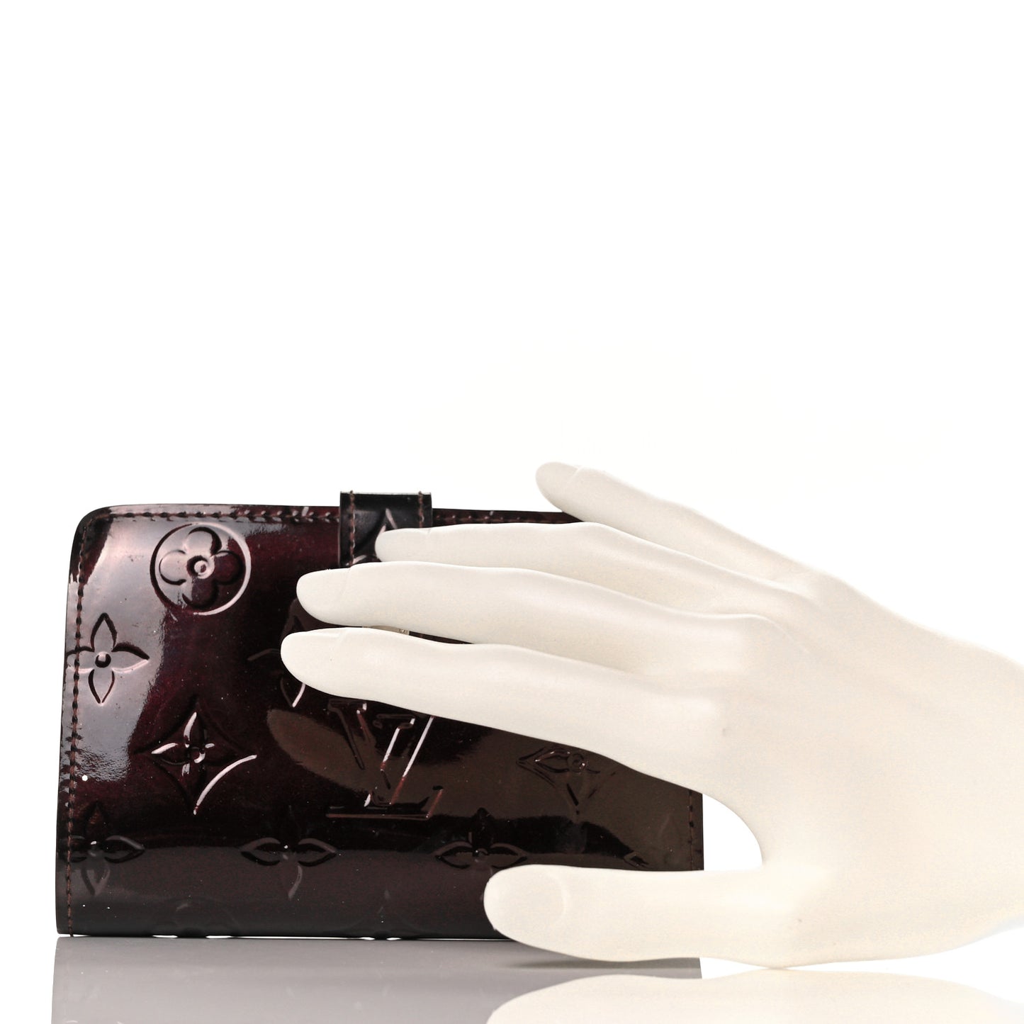 Vernis French Purse Wallet Amarante