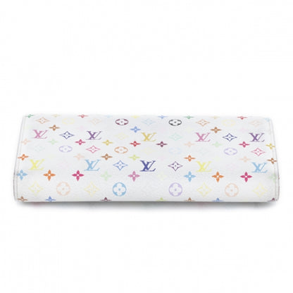 Louis Vuitton Monogram Multicolor Sarah Wallet White 4 of 13