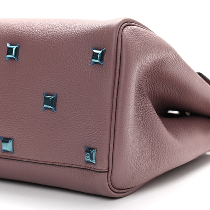 Salvatore Ferragamo Calfskin Large Studio Bag Caraway Seed 10 of 10