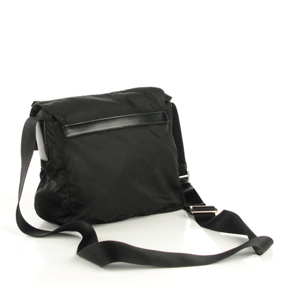 Prada Nylon Vela Messenger Black 3 of 7