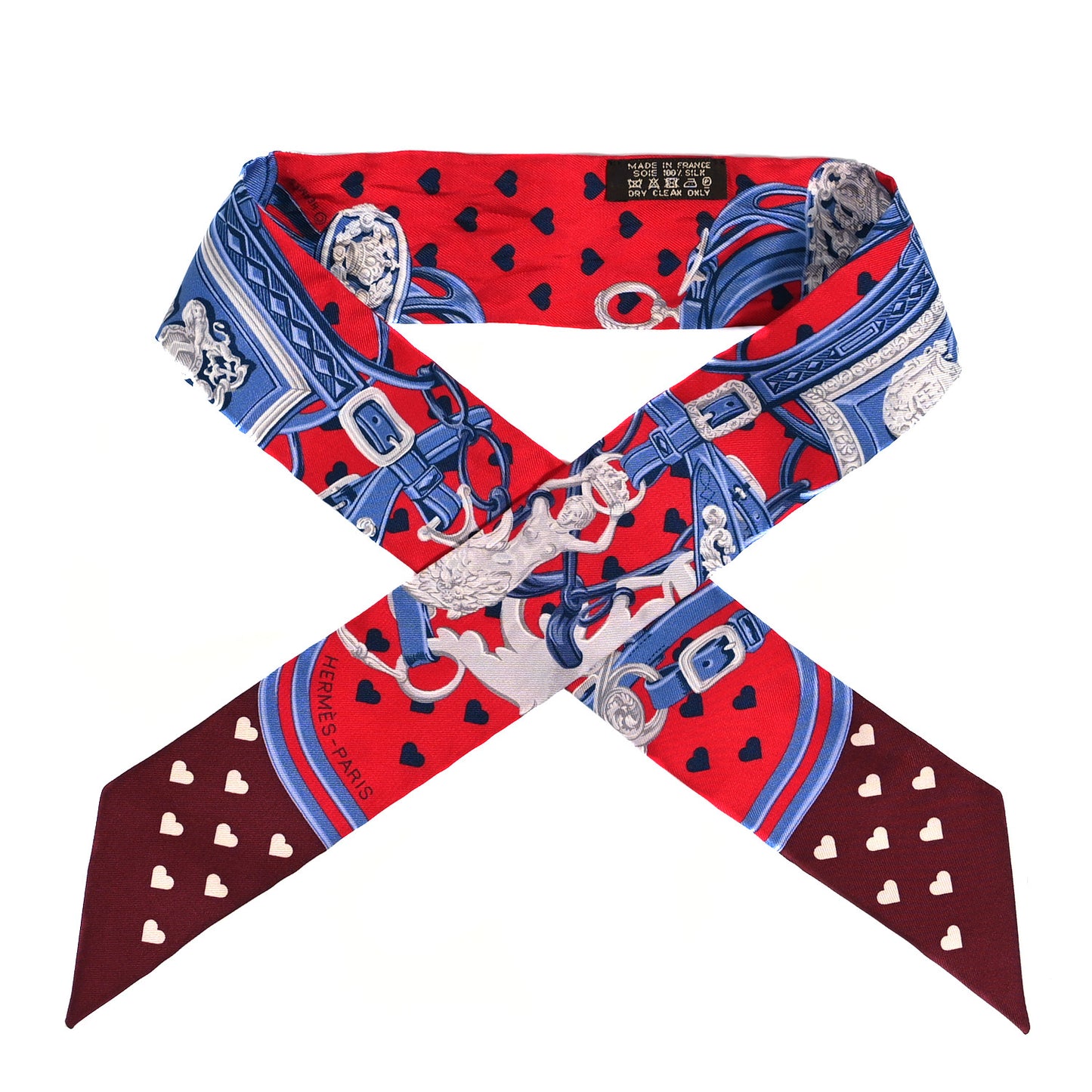 Silk Brides de Gala Love Twilly Rouge Bleu Bordeaux