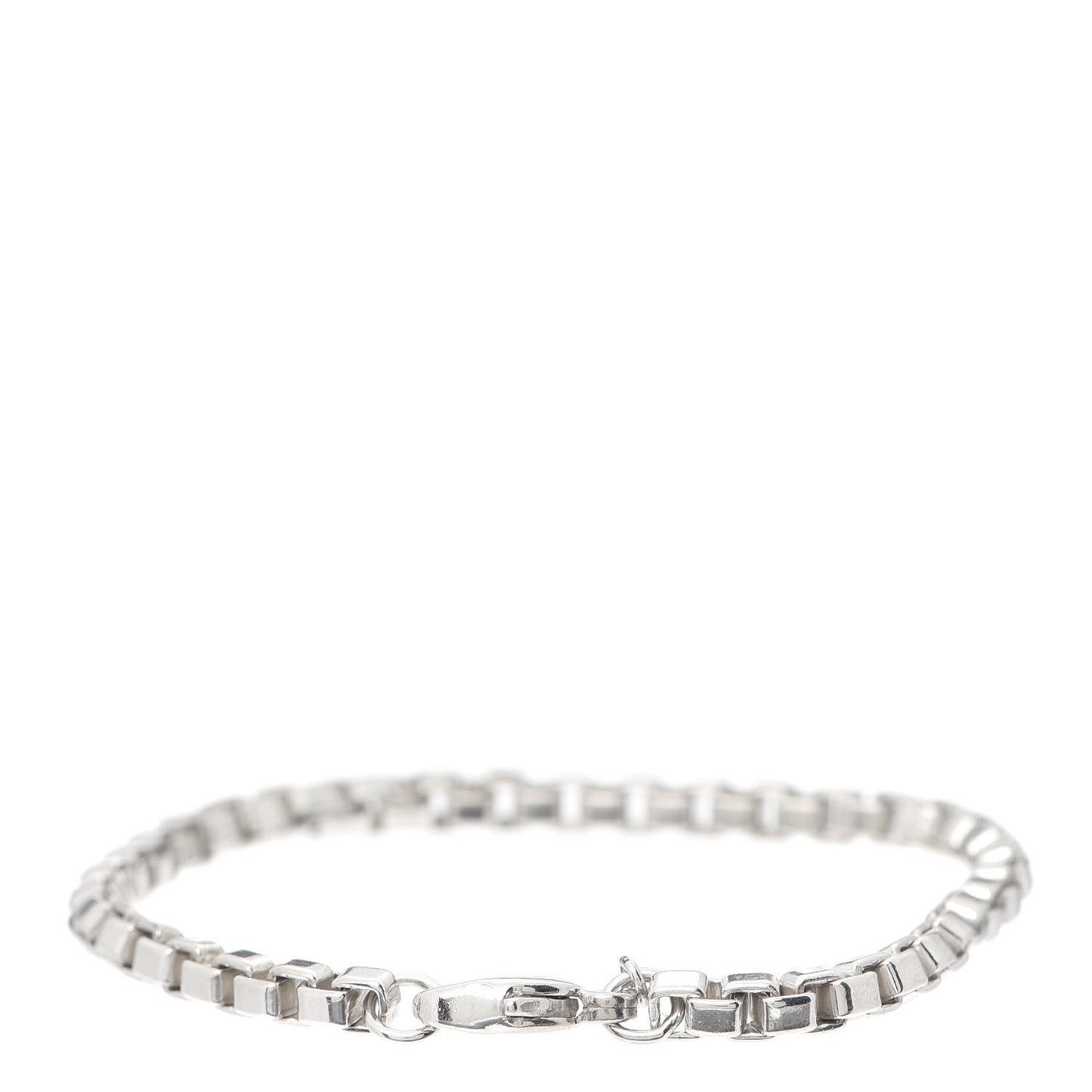 Sterling Silver 4mm Venetian Link Bracelet