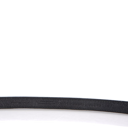 Balenciaga Agneau Giant Silver Hardware Triple Tour M Bracelet Black 5 of 6