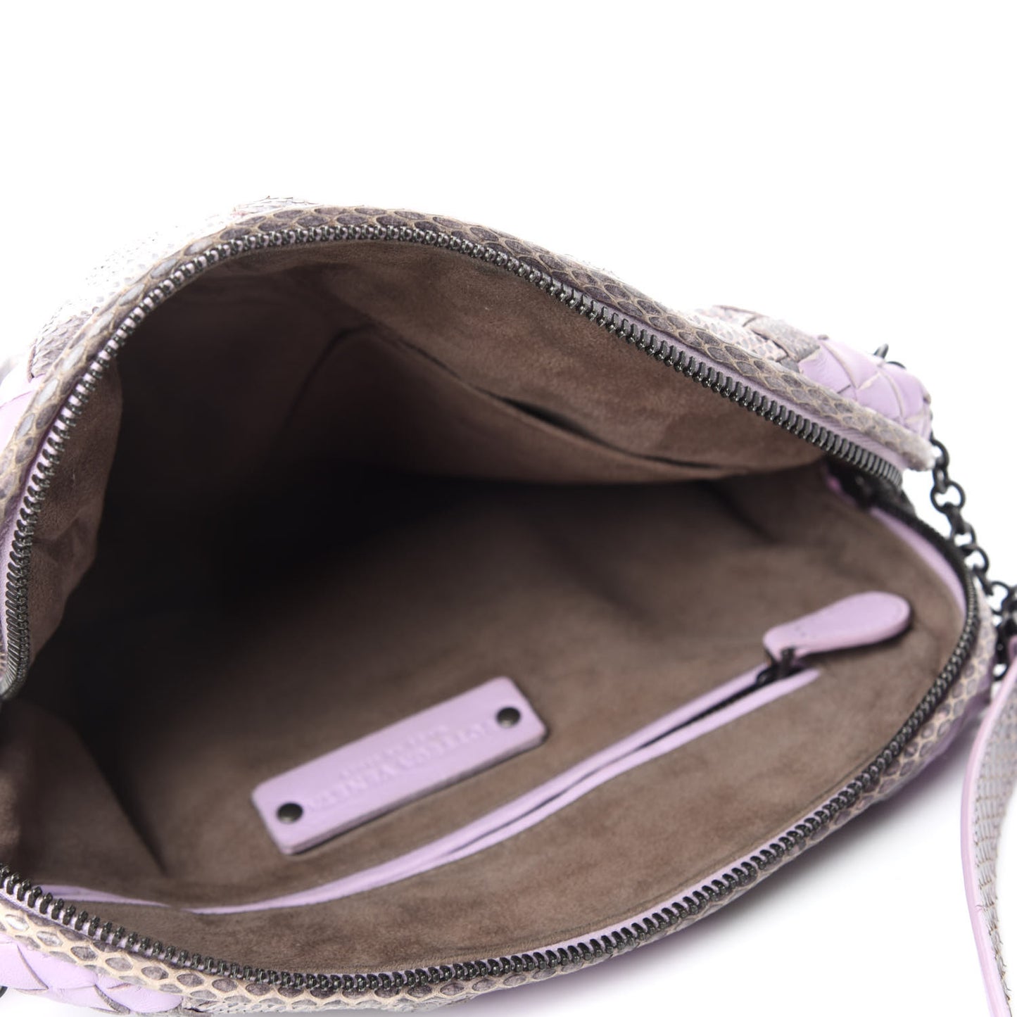 Nappa Intrecciato Ayers Crossbody Pillow Messenger Parme