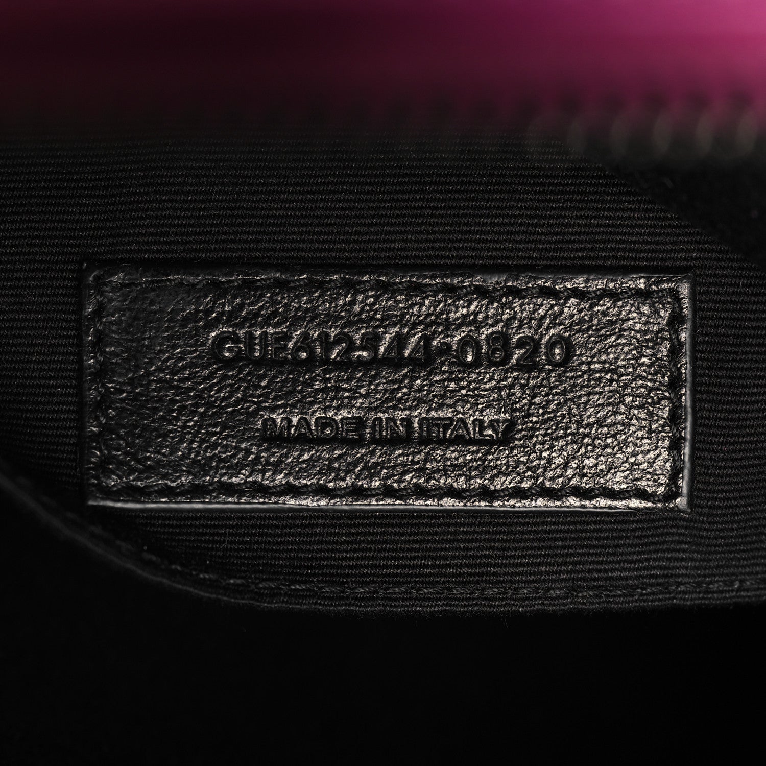 Saint Laurent Calfskin Matelasse Monogram Lou Camera Bag Electric Fuchsia 7 of 10