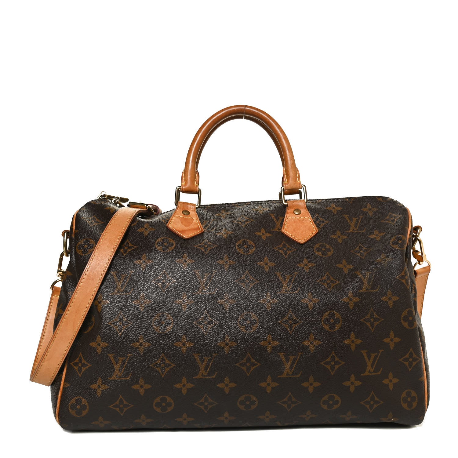 Louis Vuitton Monogram Speedy Bandouliere 35 1 of 10