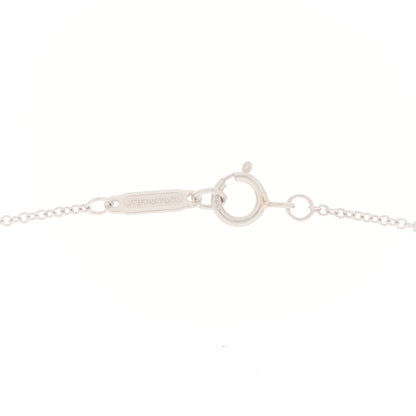 Tiffany Platinum Diamond .13ctw Circlet Pendant Necklace 4 of 6