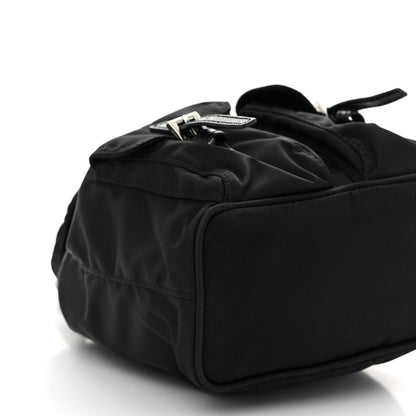 Prada Nylon Vela Mini Crossbody Backpack Black 10 of 11