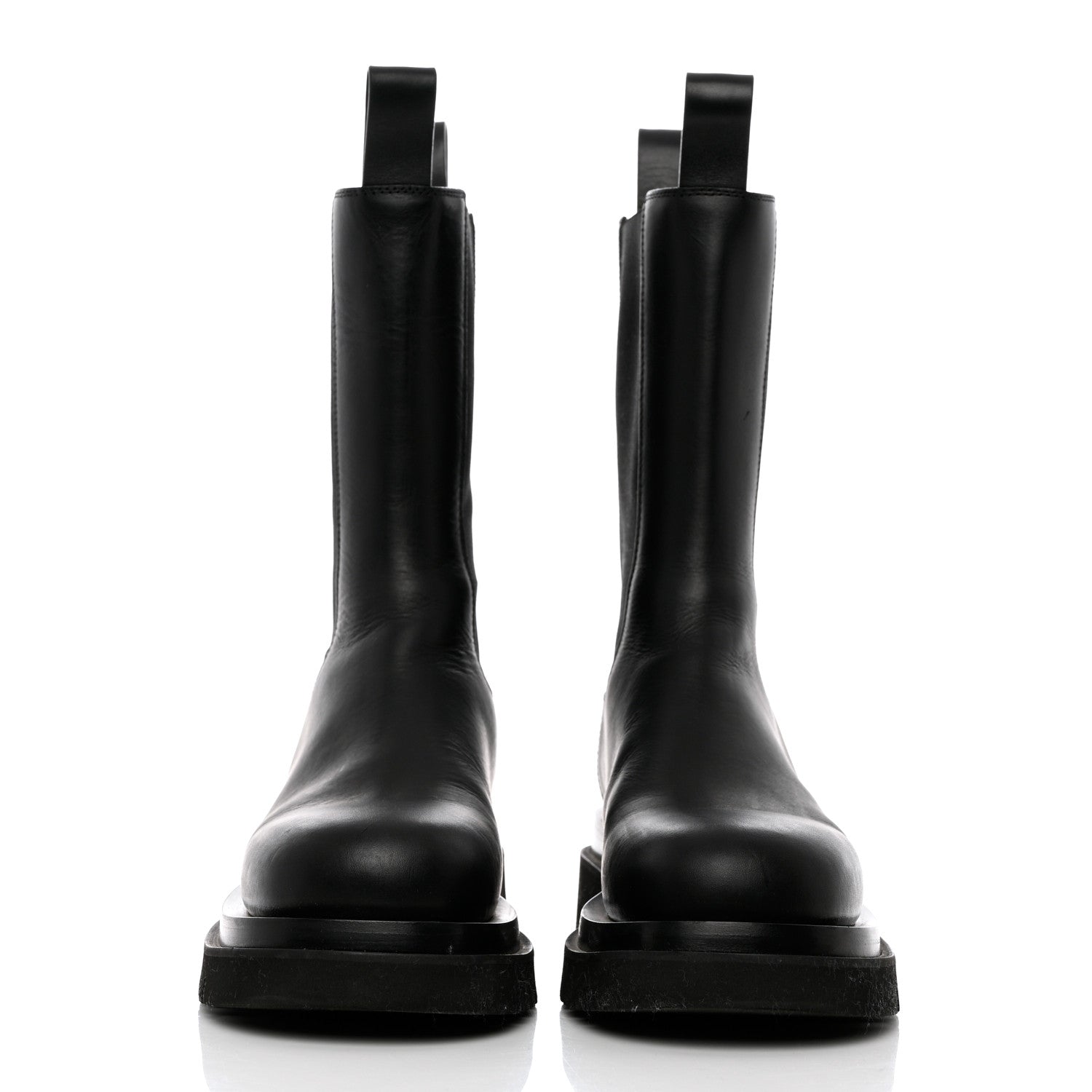 Bottega Veneta Calfskin The Lug Chelsea 55mm Boots 37 Black 2 of 13