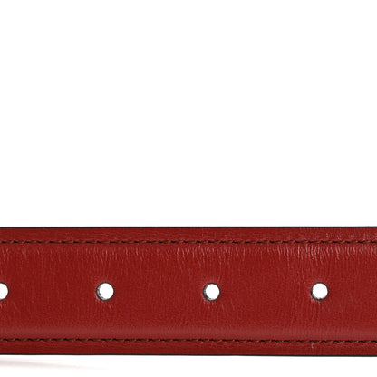 Gucci Ciny Lux Calfskin Blondie 30mm Belt 85 34 Rubicund 3 of 5