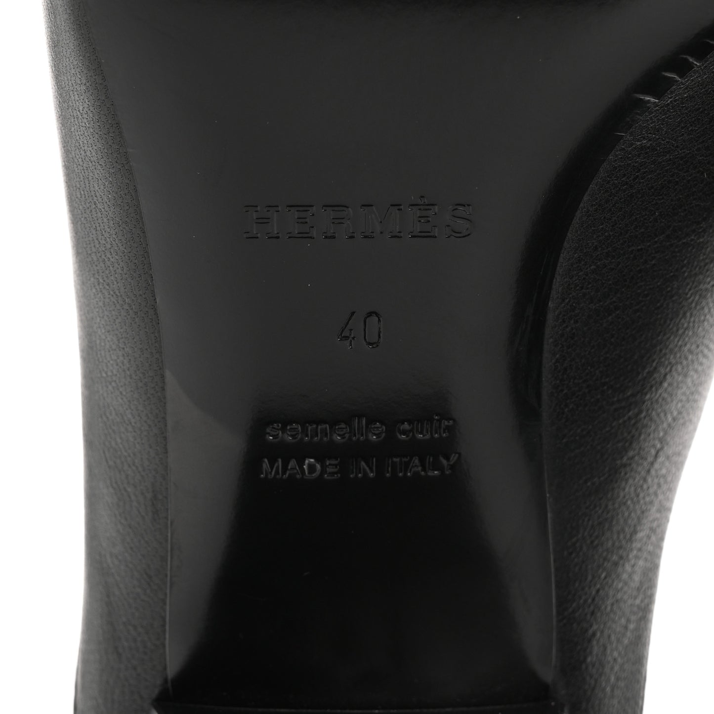 Goatskin Paradis Mules 40 Black