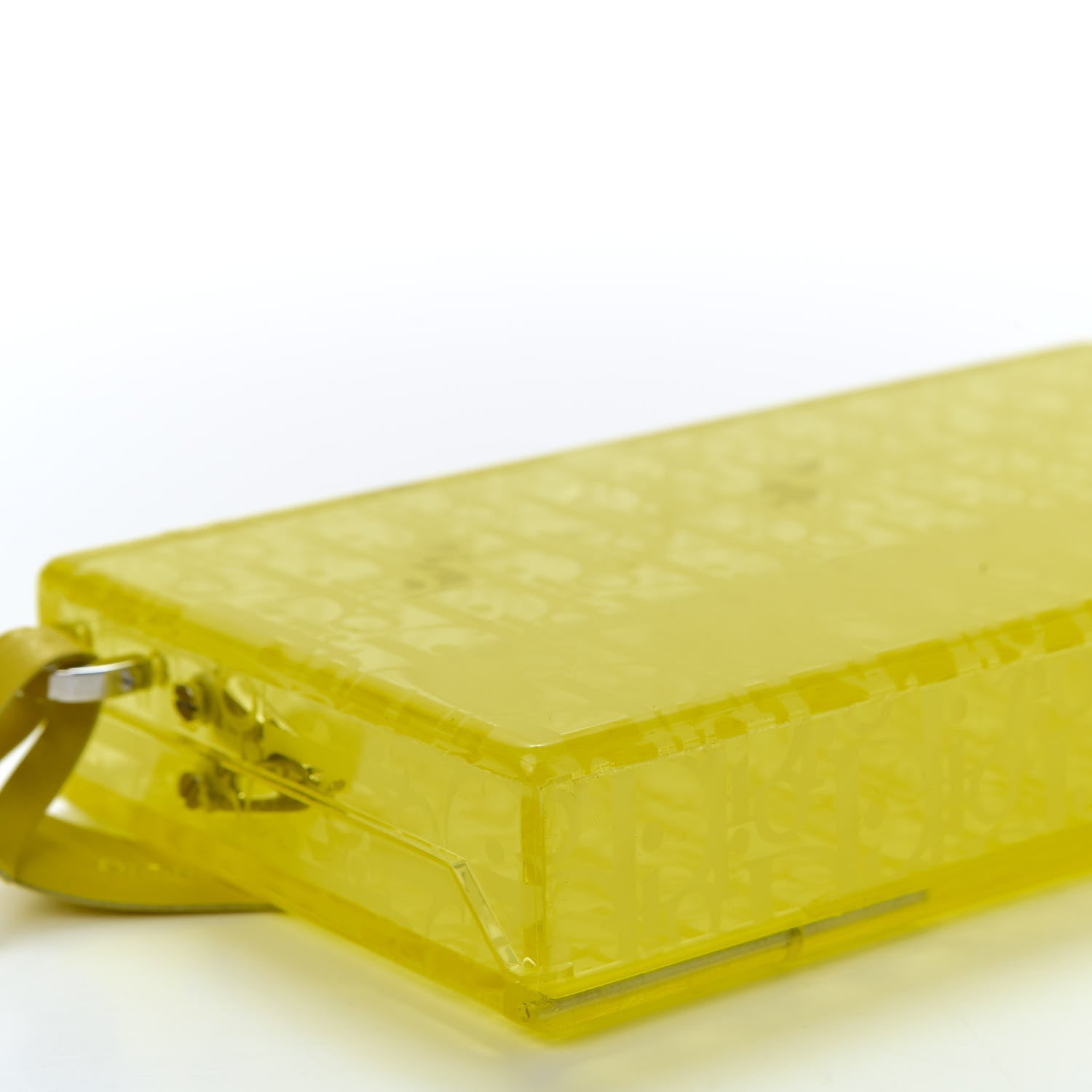 Christian Dior X RIMOWA Plexiglass Pouch Translucent Yellow 5 of 12