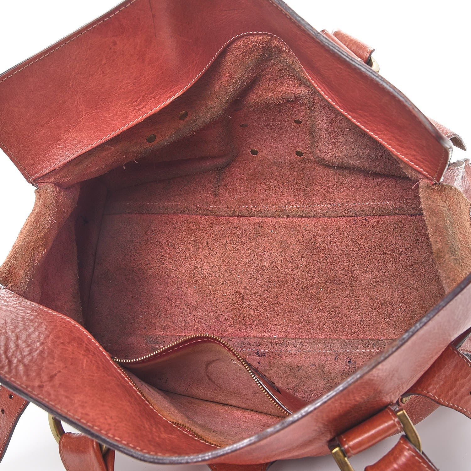 Mulberry Calfskin Roxanne Satchel Rust 5 of 40