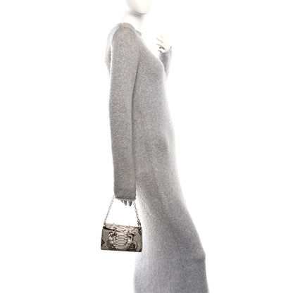 Christian Dior Snakeskin Micro Lady D-Joy Grey 2 of 10