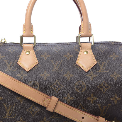 Louis Vuitton Monogram Speedy Bandouliere 25 17 of 18