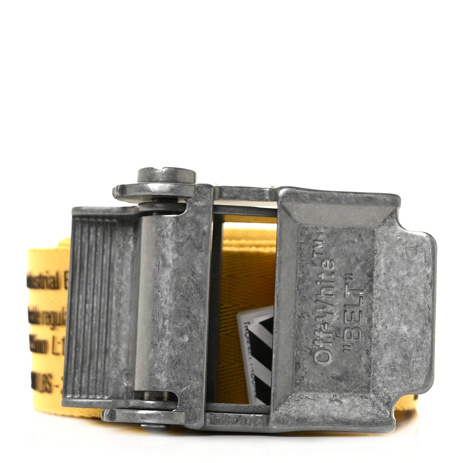 Off-White Industrial Belt Yellow 1 of 5