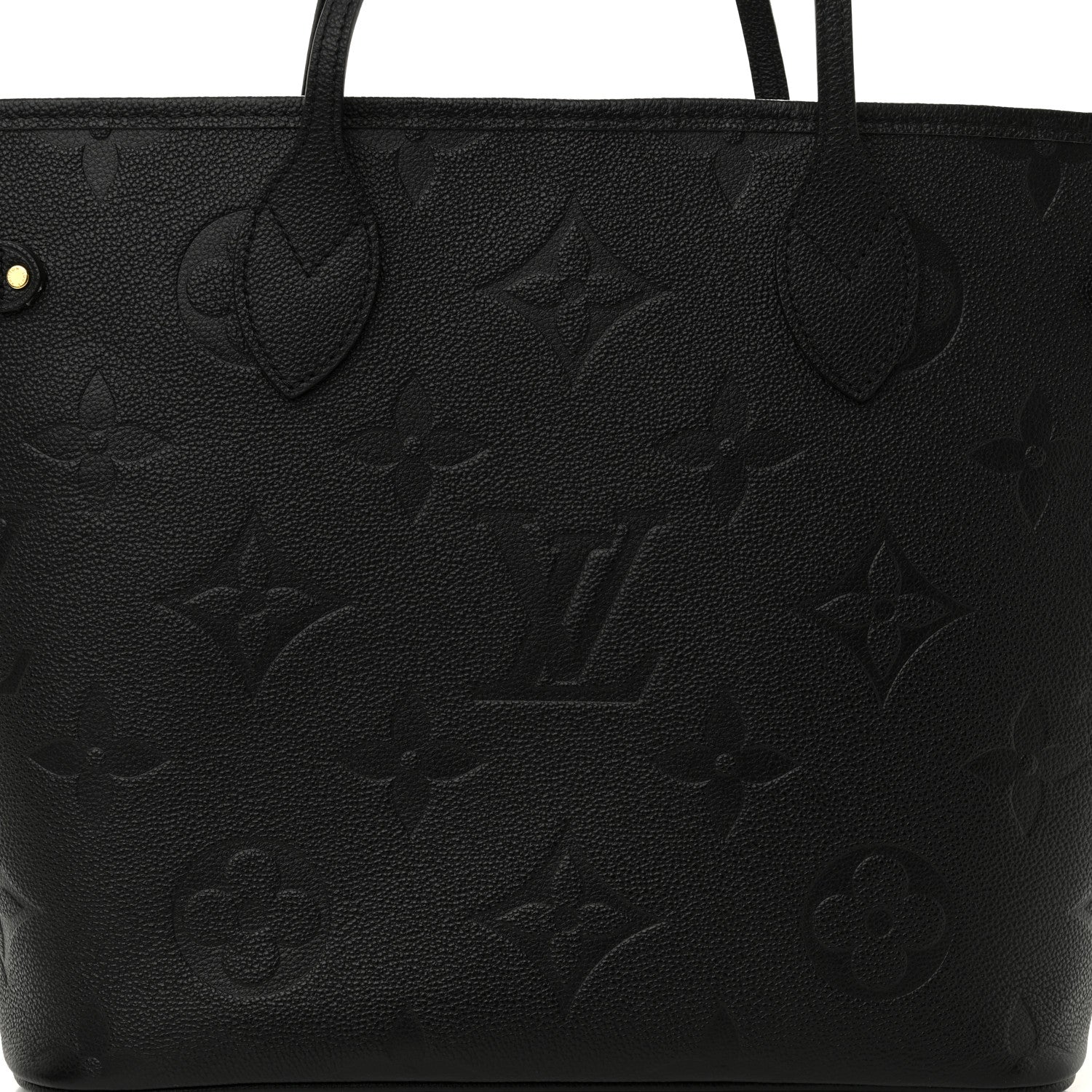 Louis Vuitton Empreinte Monogram Giant Neverfull MM Black 8 of 11