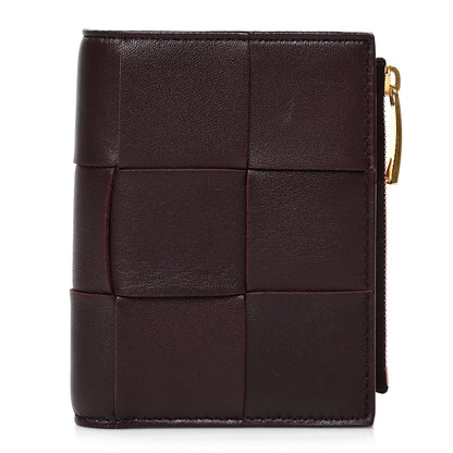 Bottega Veneta Nappa Maxi Intrecciato Card Holder Grape 1 of 9