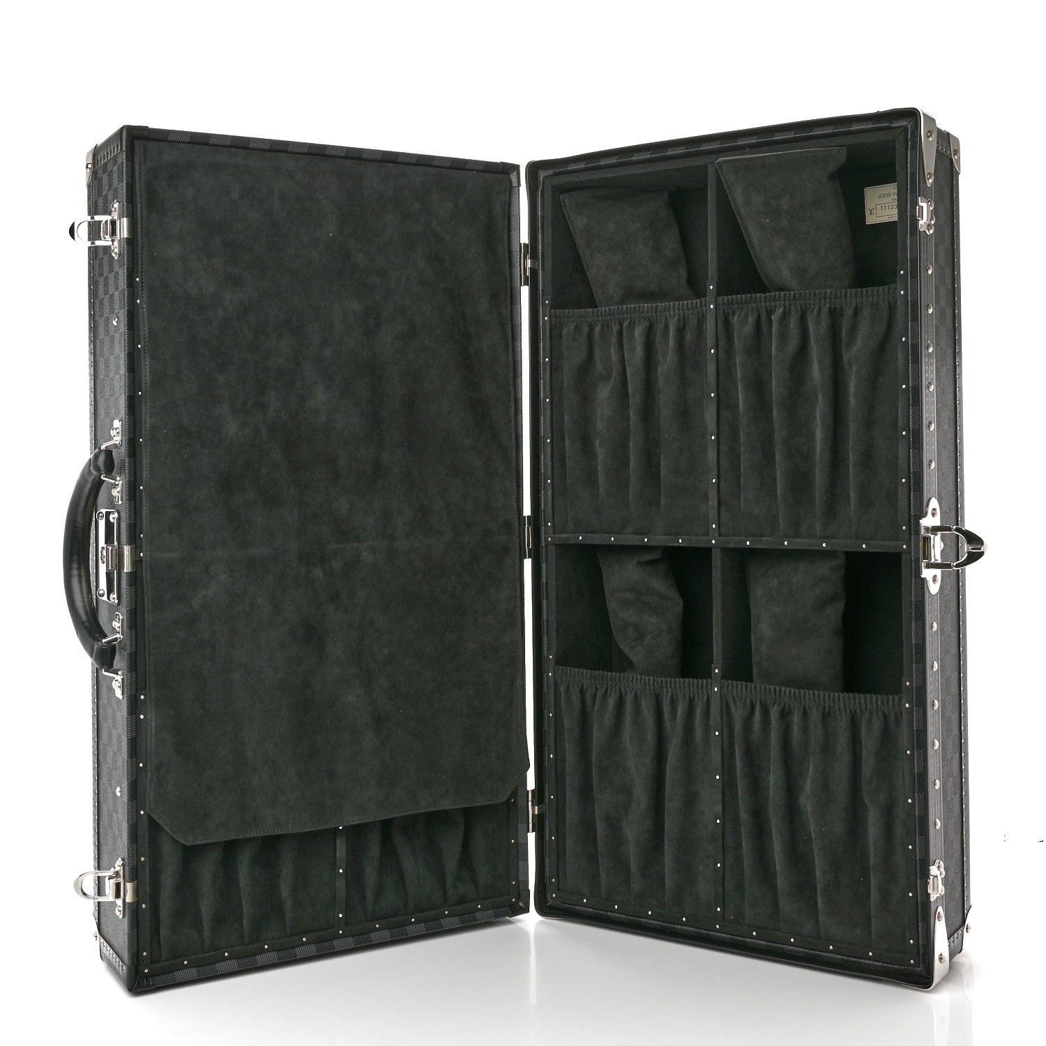 Louis Vuitton Damier Graphite Gemine 6 Pairs Shoe Trunk 5 of 18