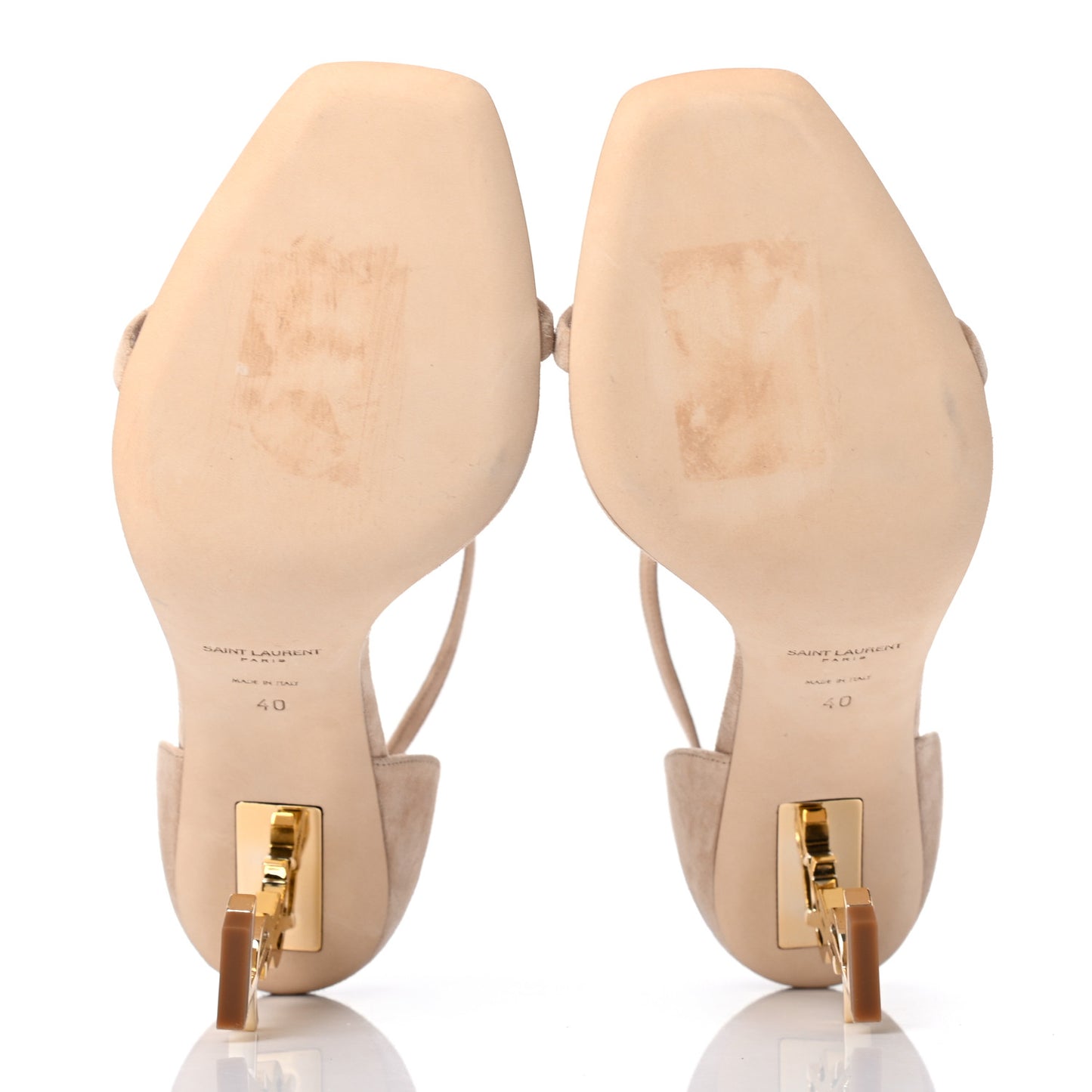 Suede Calfskin Opyum 85 Sandals 40 Misia