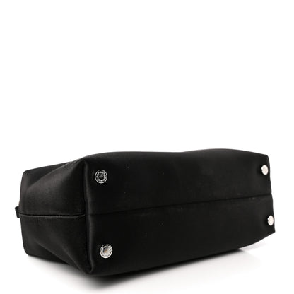 Alexander Wang Satin Crystal Heiress Pouch Black 4 of 11