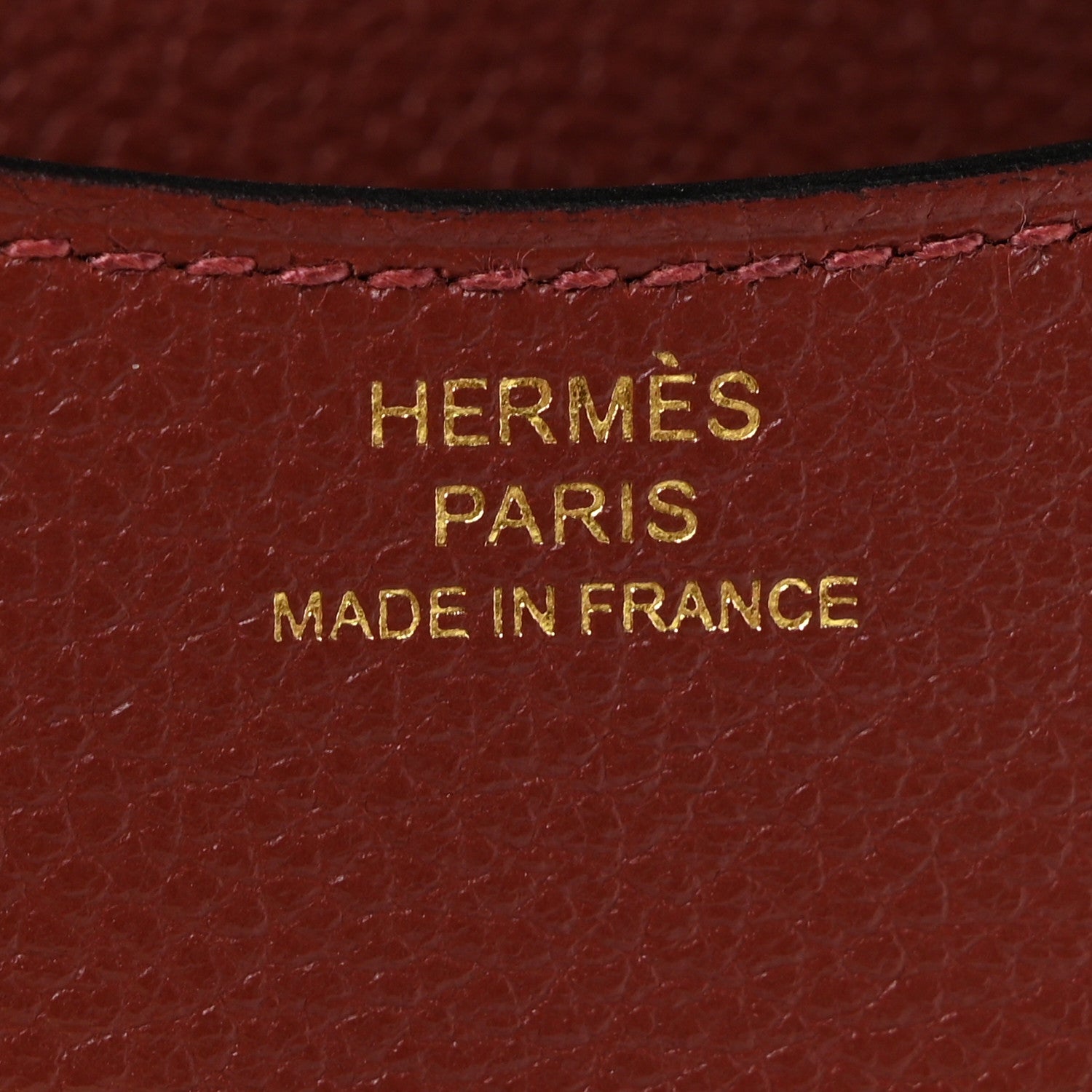 Hermes Evercolor Constance Slim Wallet Rouge H 7 of 9