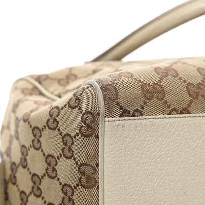 Gucci Monogram Medium Abbey Boston Off White 14 of 16