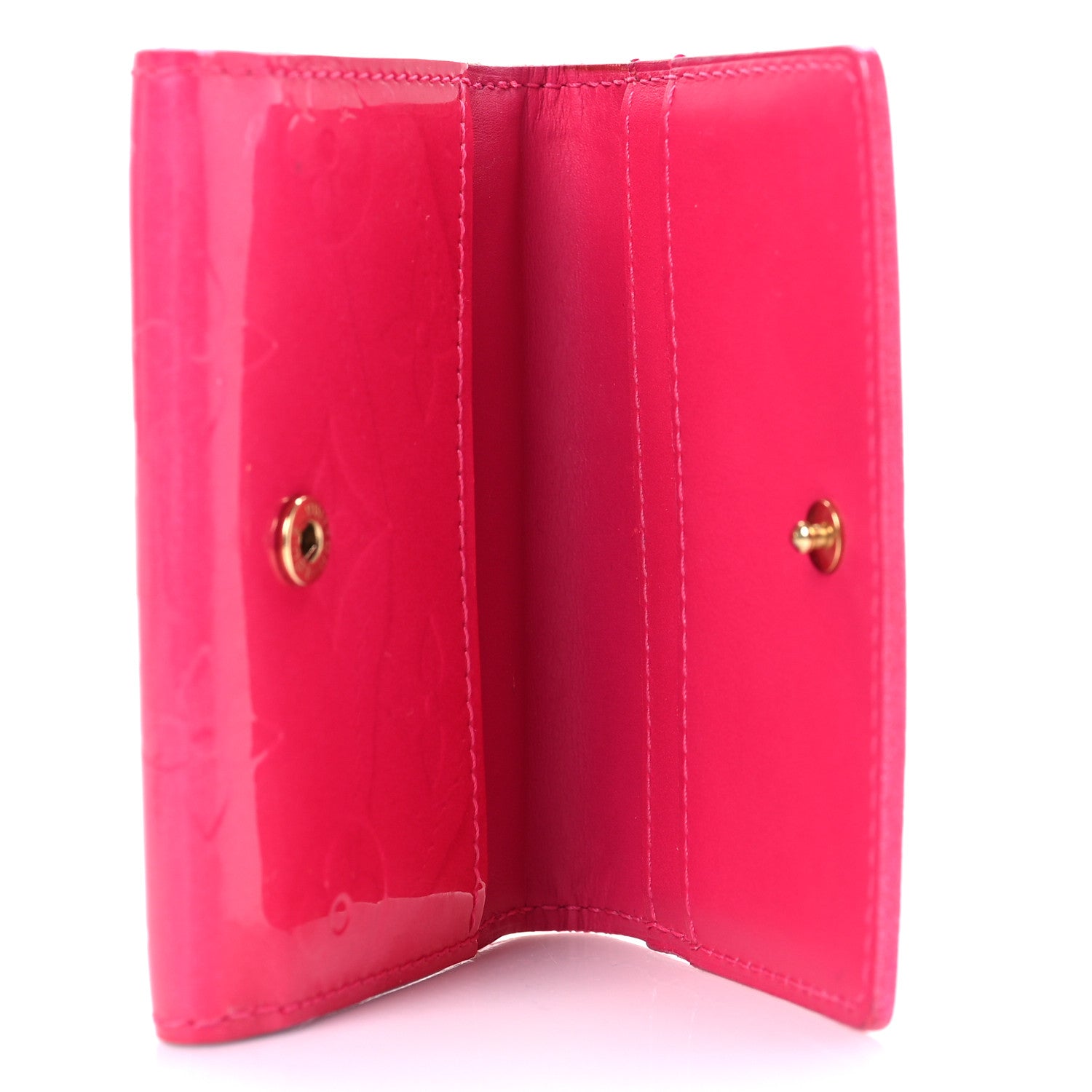 Louis Vuitton Vernis Business Card Holder Framboise 5 of 7