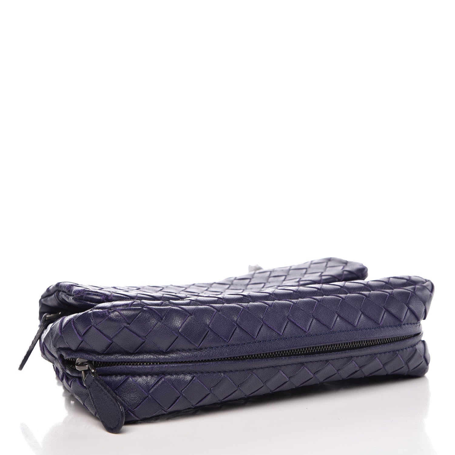 Bottega Veneta Nappa Intrecciato Mini Chain Messenger Atlantic 4 of 10
