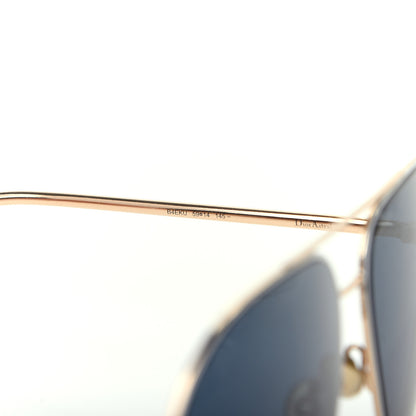Christian Dior Aviator Sunglasses Gold White 6 of 7