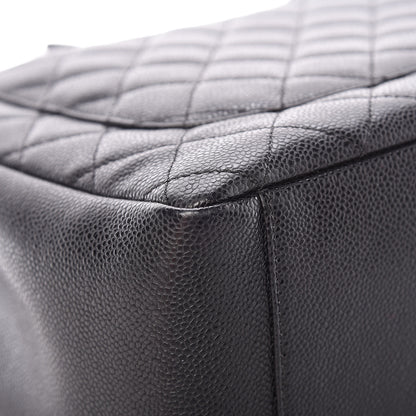 Chanel Caviar Quilted Grand Shopping Tote GST Black 11 of 12