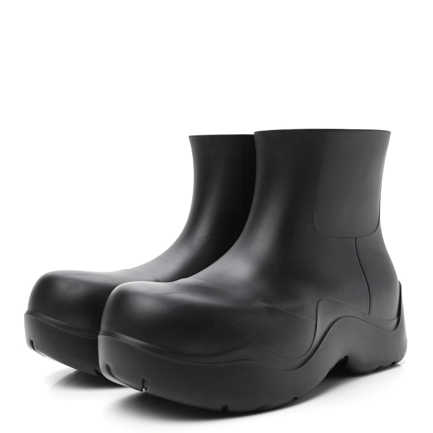 Rubber Puddle Ankle Boots 40 Black