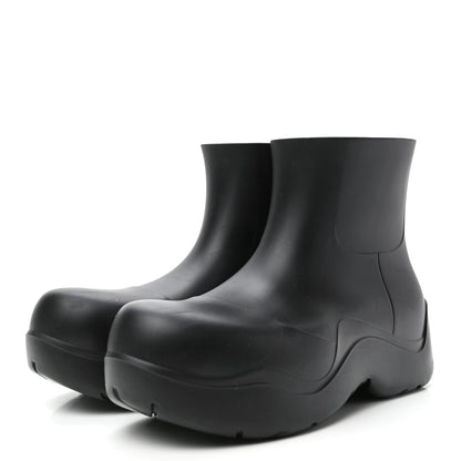 Bottega Veneta Rubber Puddle Ankle Boots 40 Black 3 of 9