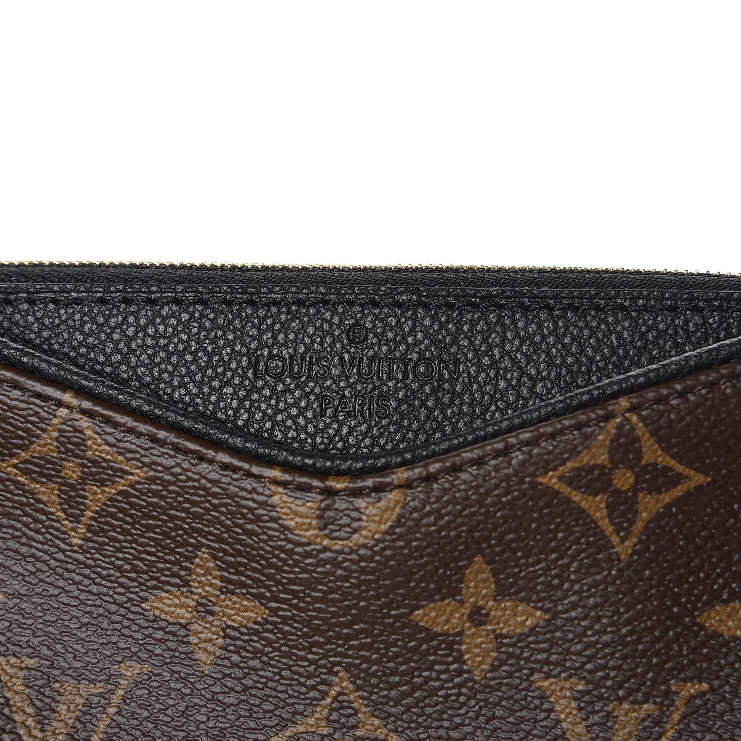 Louis Vuitton Monogram Pallas Clutch Black 7 of 7