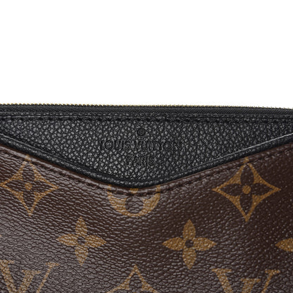 Louis Vuitton Monogram Pallas Clutch Black 7 of 7