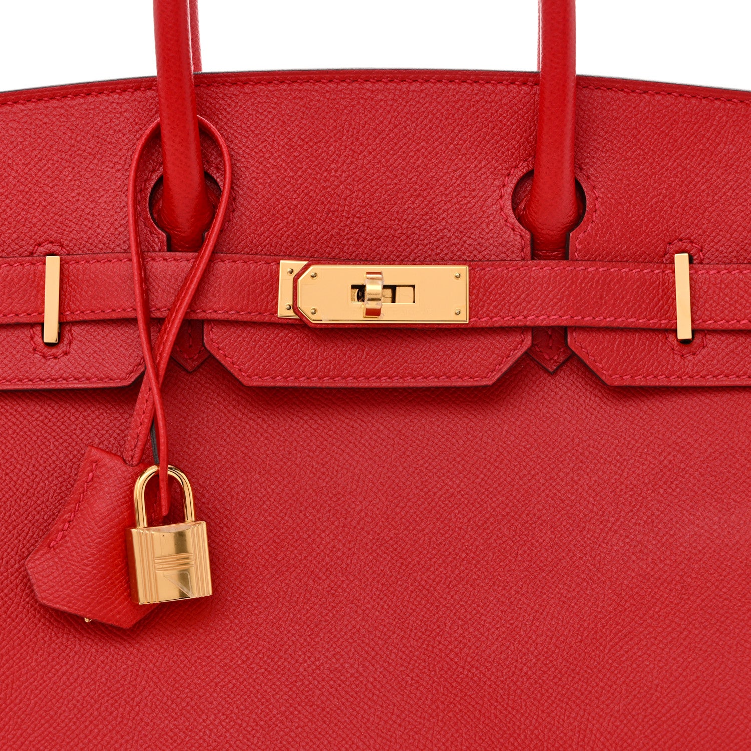 Hermes Epsom Birkin 30 Rouge Casaque 8 of 11