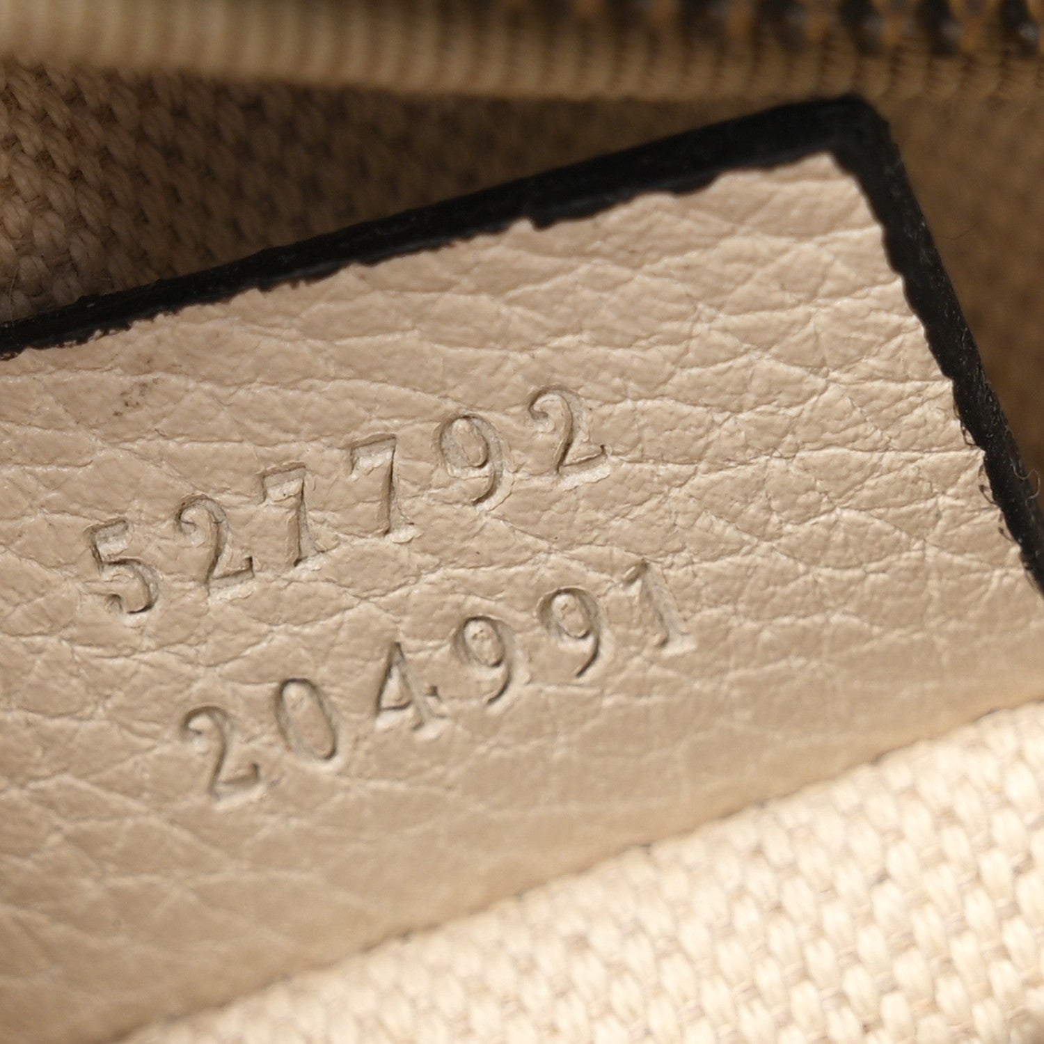 Gucci Grained Calfskin Small Logo Belt Bag White 6 of 10